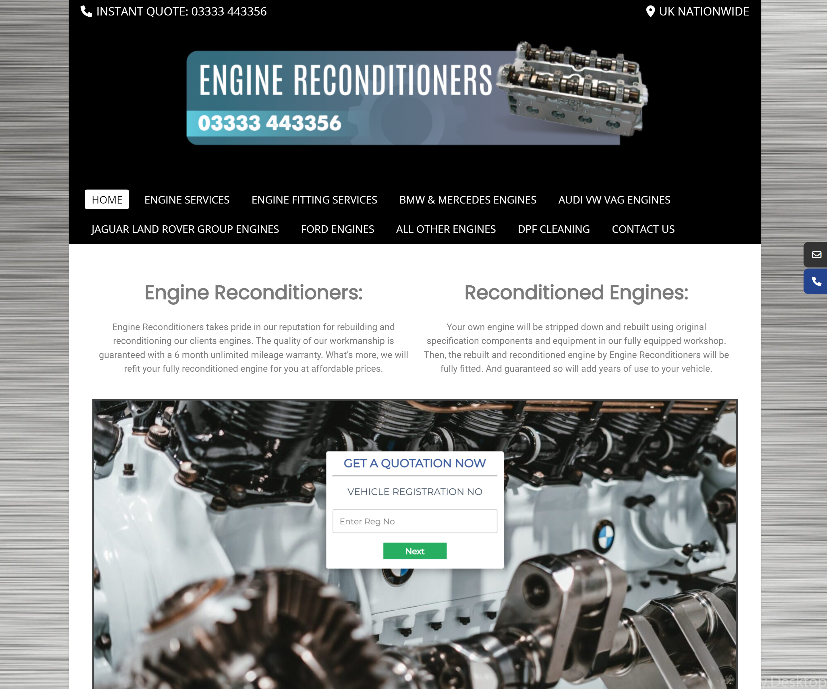 engine reconditioners website by ayshella