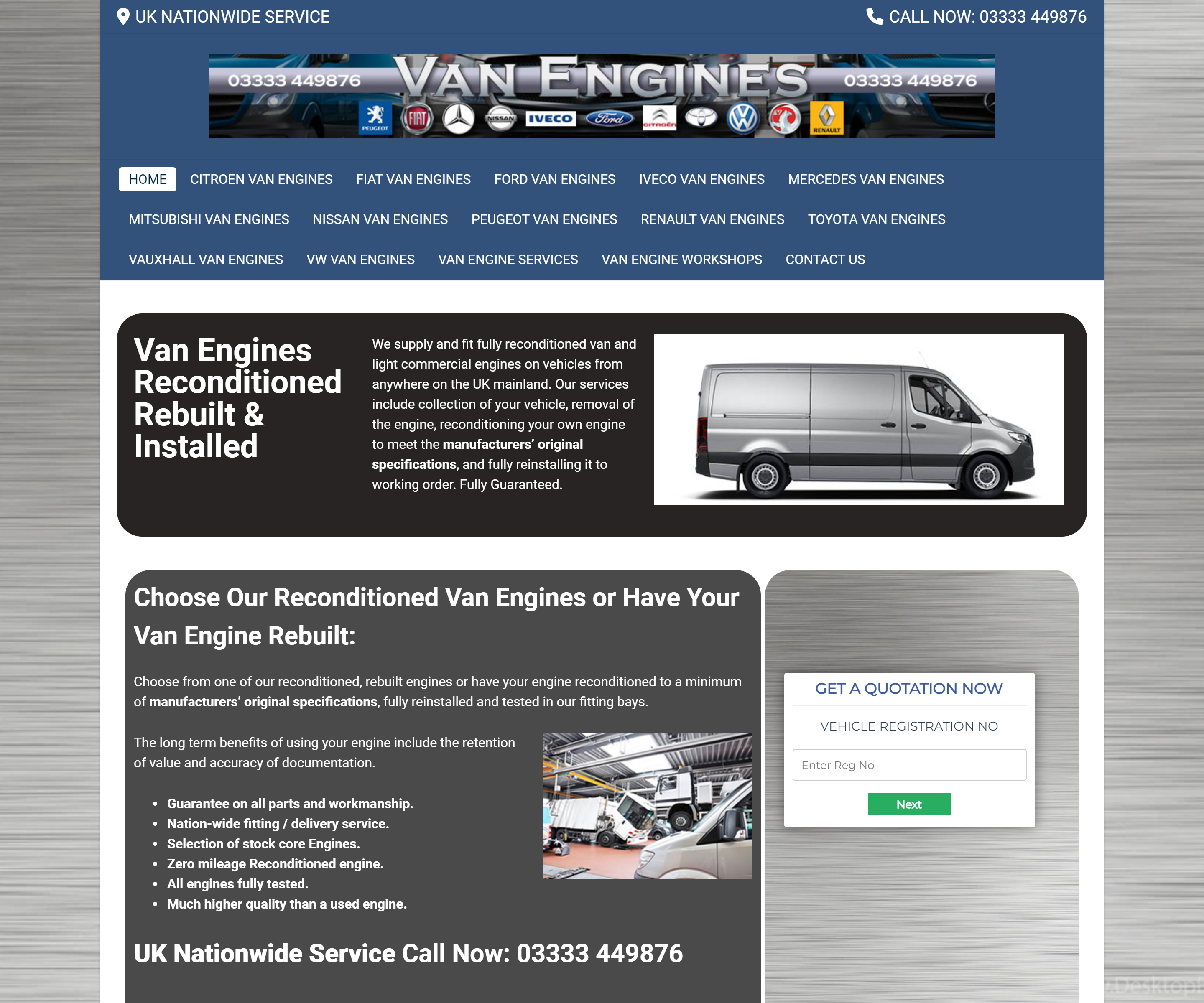 van engines website by ayshella